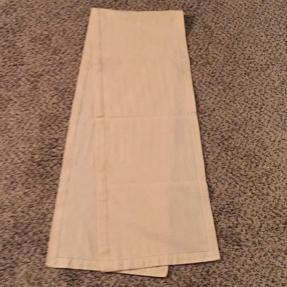 Linen/Cotton Cream Runner